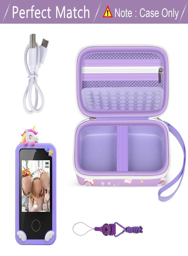 ANKHOH Kids Smartphone Case Compatible with Luyiilo/for Yosfeng/for WEOLULI/for Luoba/for Kikidex Toddler Girl Boys Cell Mobile Phones, Toys Learning Games Player Storage Holder (Box only) - Image 3